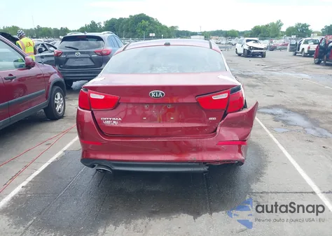 2014 Kia Optima Lx из США, поврежденный, VIN 5XXGM4A70EG320074